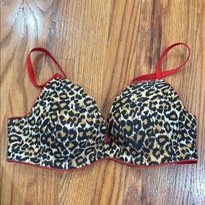 B’tempt’d Leopard bra NWOT 34C